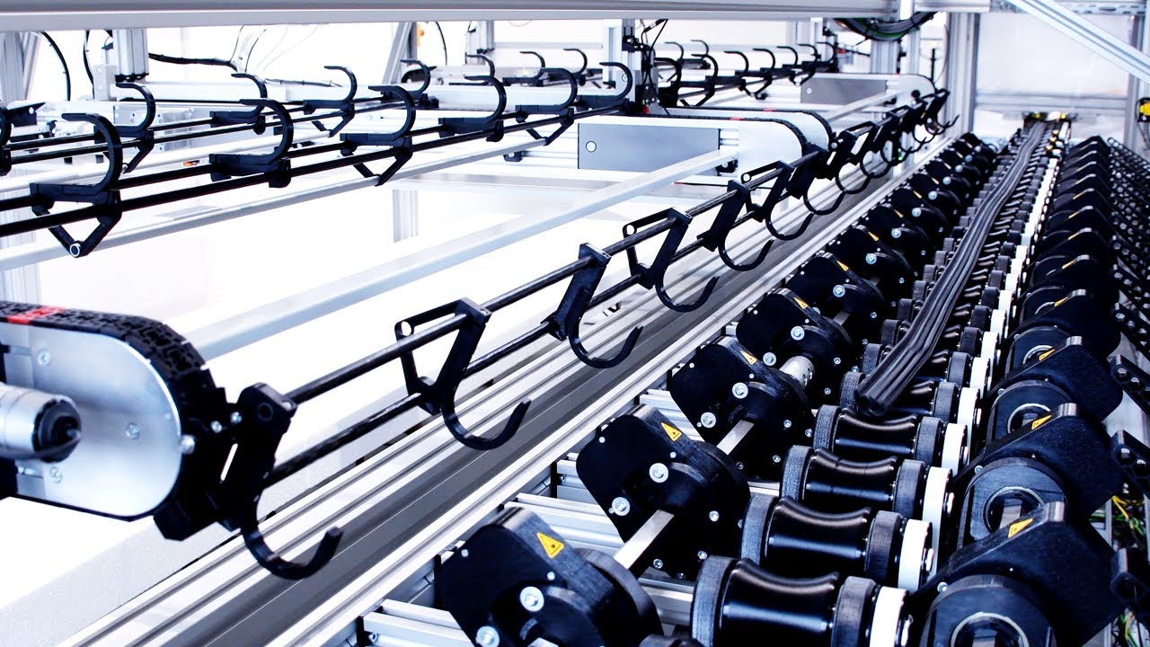 F&ouml;rdertechnik & Automatisierung f&uuml;r extrudierte Profile von ASP AUTOMATION