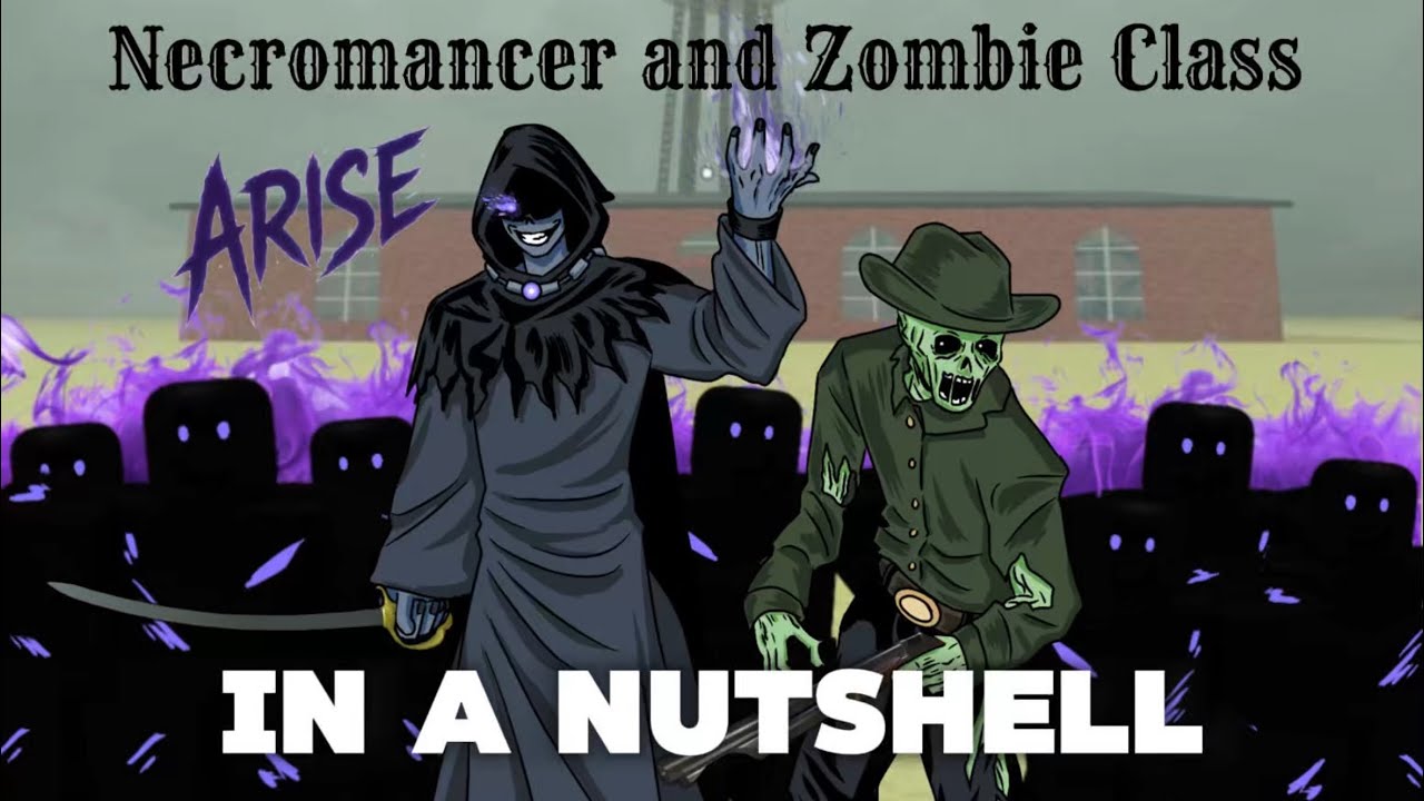 Necromancer and Zombie Class in a Nutshell (Dead Rails Animation)