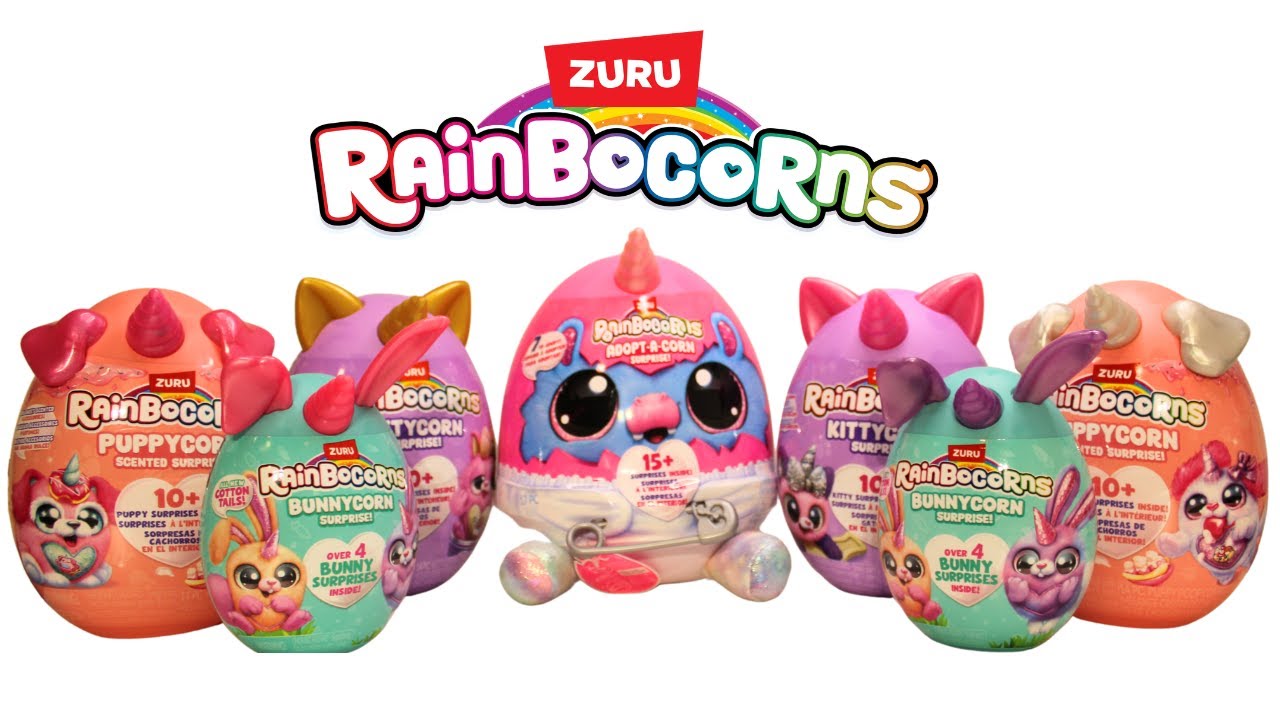25 Minutes of MYSTERY SURPRISES Rainbocorns, Adopt A Corn, Bunnycorn, Puppycorn, Kittycorn by Zuru