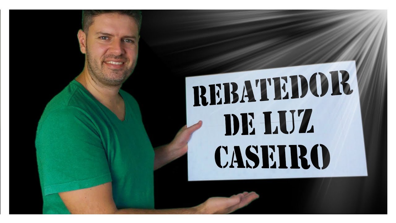 Rebatedor de luz caseiro - Dica R&aacute;pida