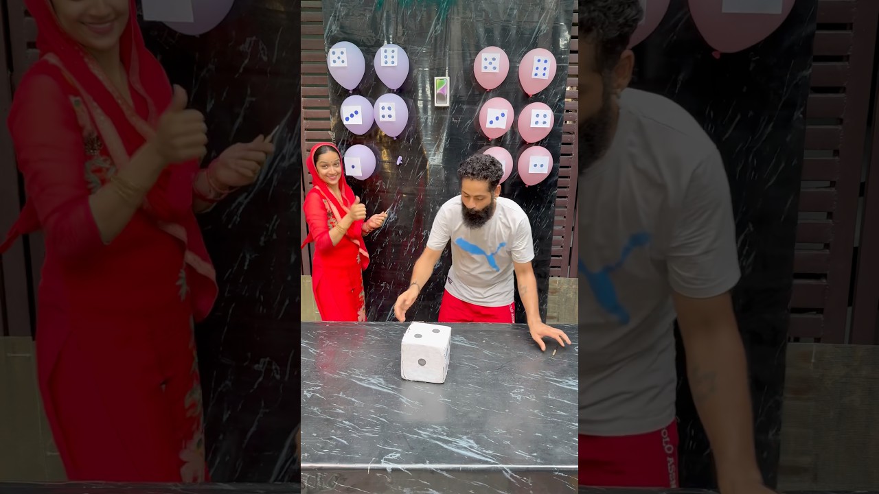 Popping Number Balloon Challenge, So Exciting, Who Will Won? #familygames #familychallenge
