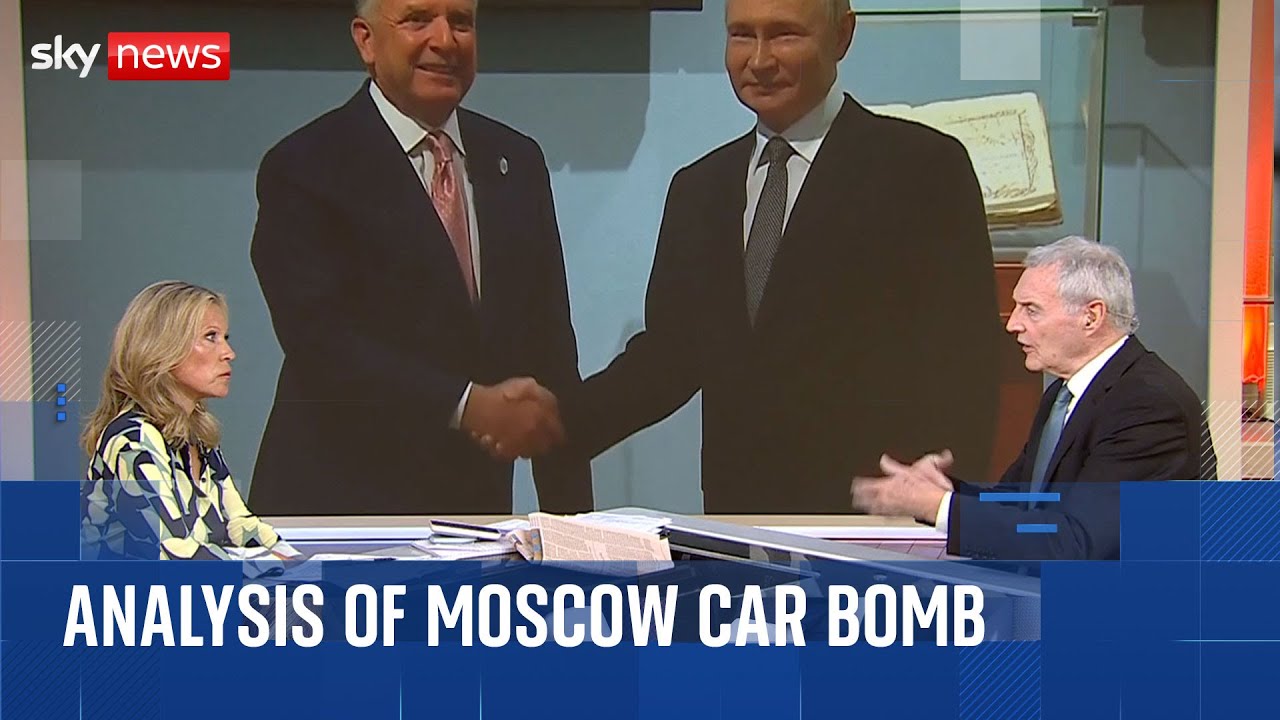 Ukraine war: Analysis of Moscow car bomb and peace talks