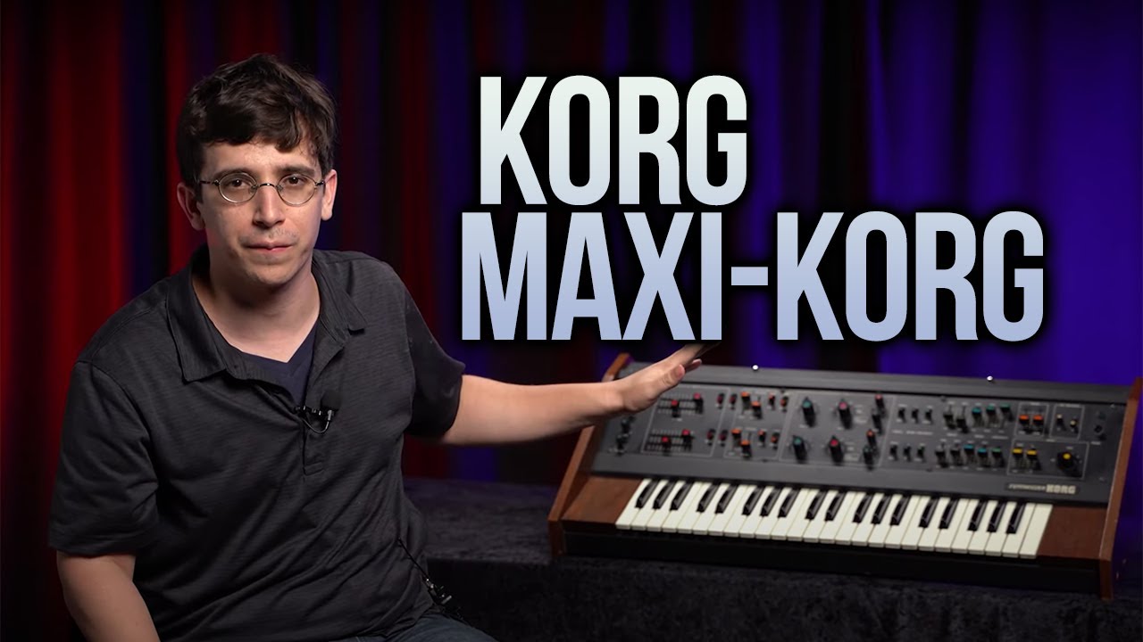Korg Maxi-Korg 800DV | The Best Mono-Synth of the '70s?