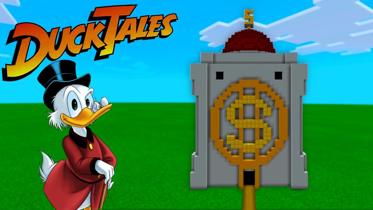 Minecraft DuckTales | Bauanleitung für Dagobert Geldspeicher