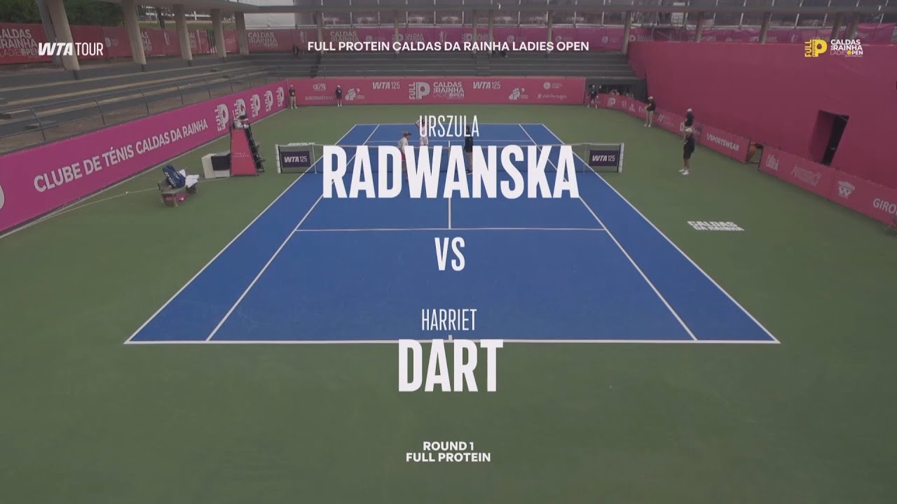 Urszula Radwanska (POL) vs Harriet Dart (GBR) -  Game, Set and Match Point