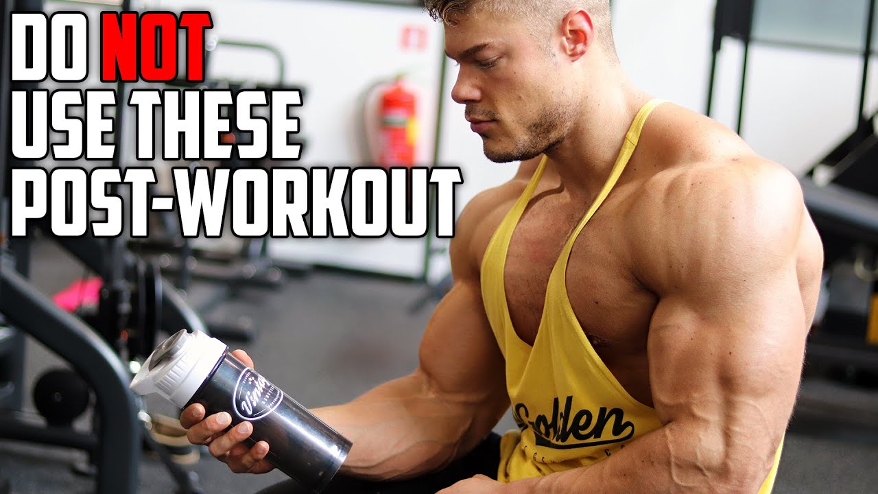 4 вещи, которые вам *НЕ* следует употреблять после тренировки, если вы хотите расти