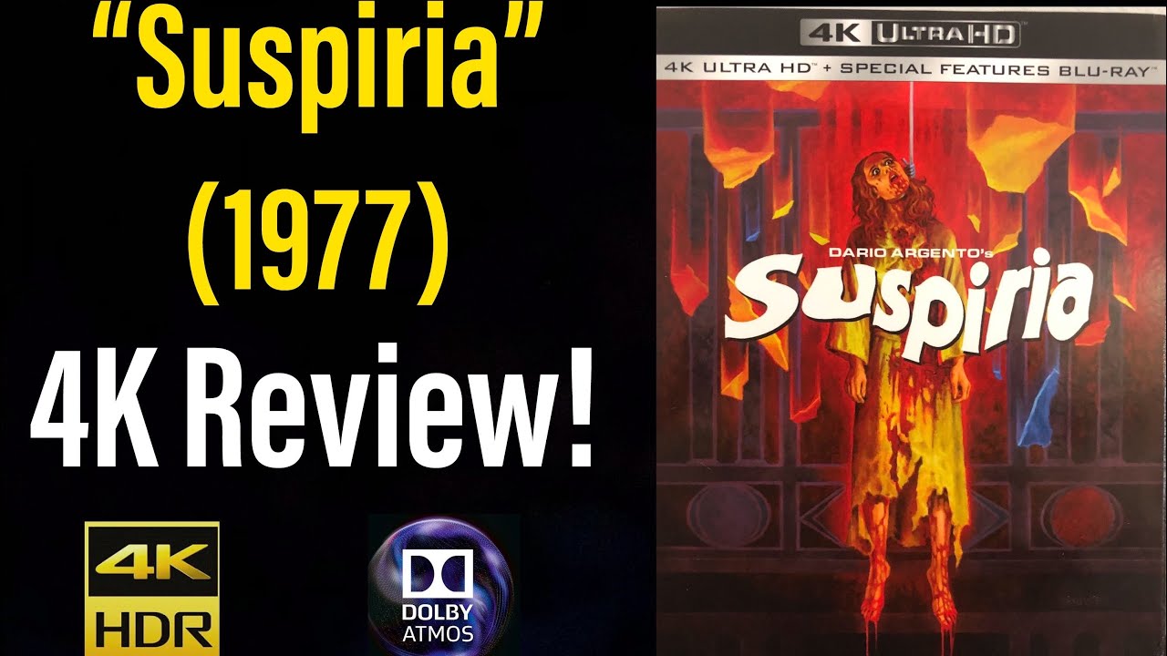 “Suspiria” (1977) 4K Review!