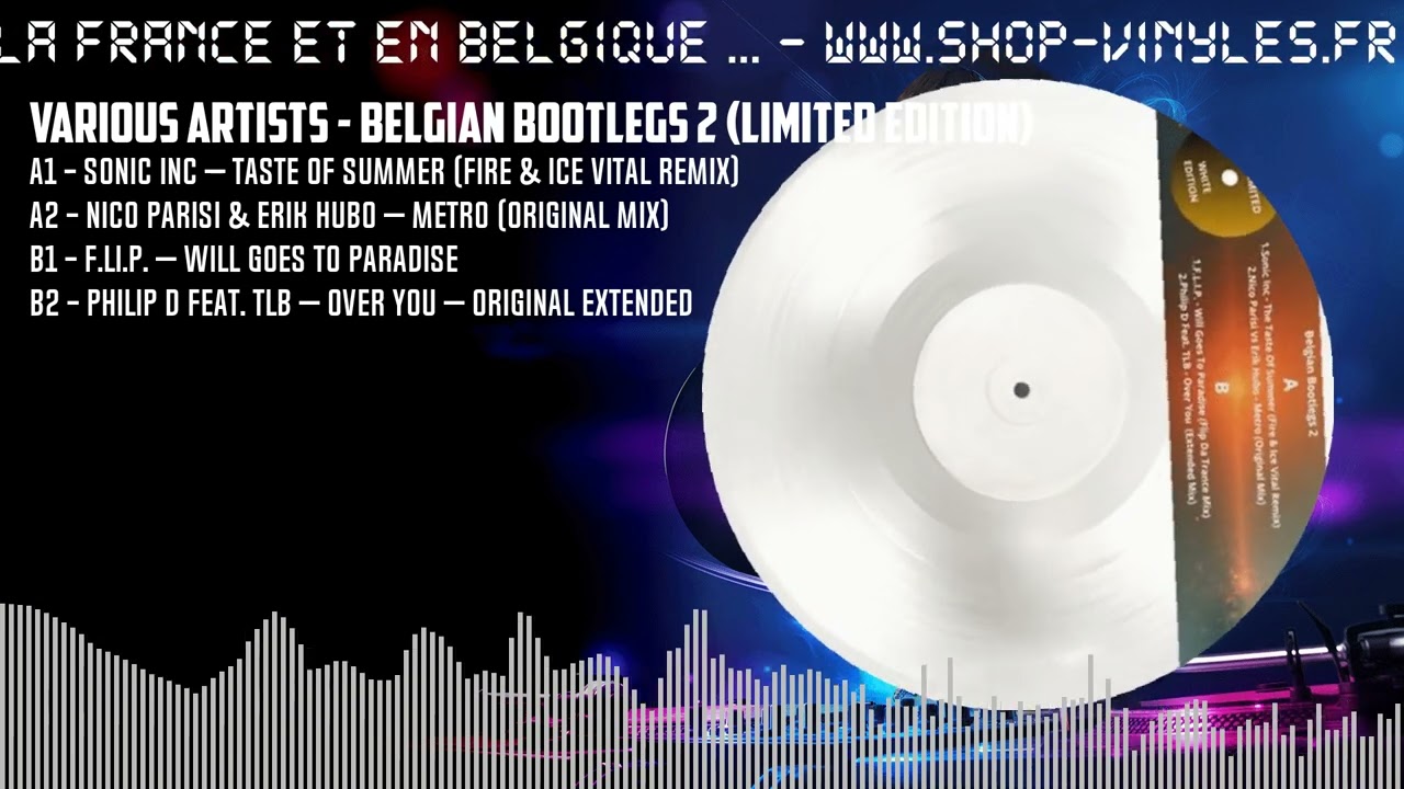 VARIOUS ARTISTS - BELGIAN BOOTLEGS 2 (Limited Edition) [MILKY WHITE] (BB02WHITE)
