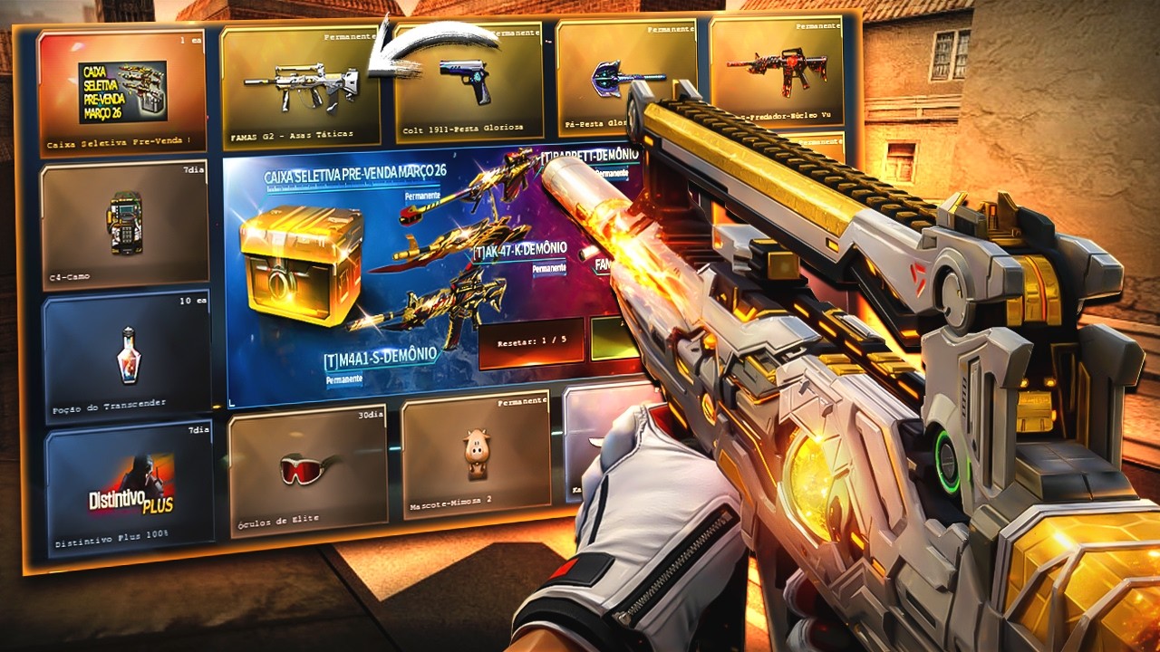 GANHEI A FAMAS-VIP com APENAS 2 CLICKS!!😱