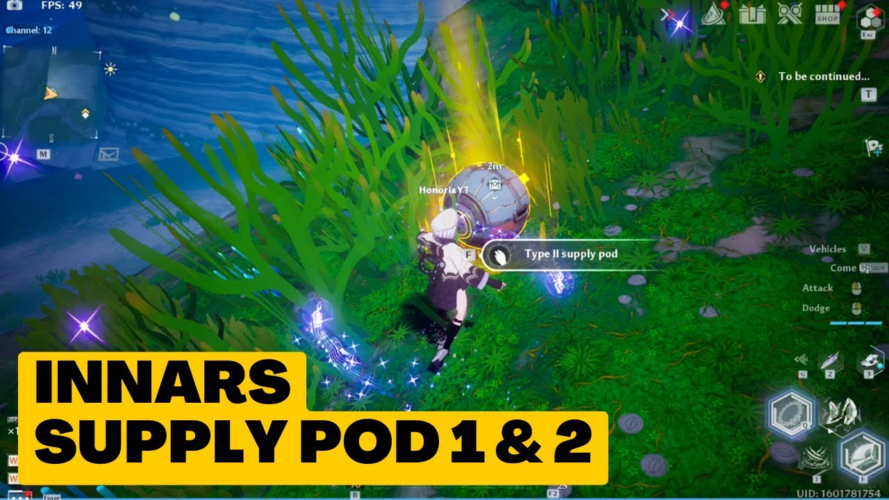 All Supply Pod 1 & 2 Location | Innars [TOF]