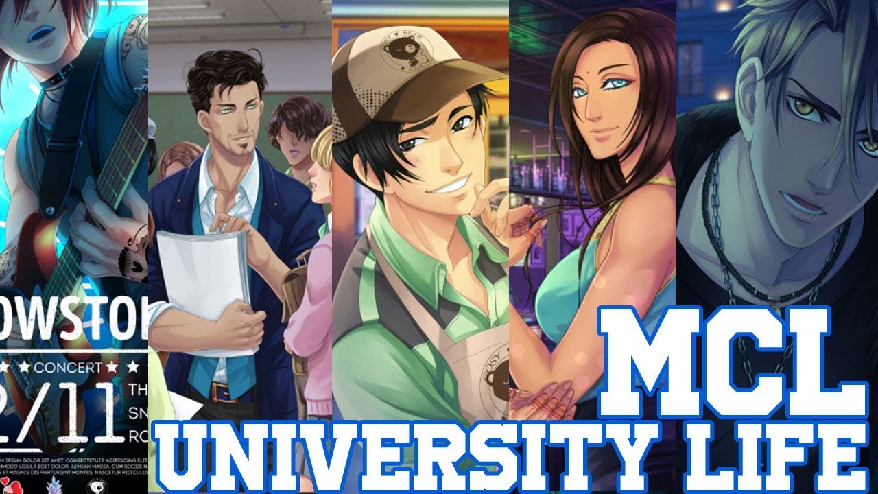 My Candy Love: University Life | EPISODE 1 - ALL ILLUSTRATIONS