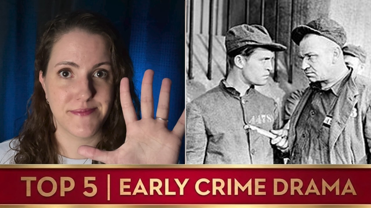 My Top 5 Early Crime Drama Films | Public Domain Movies