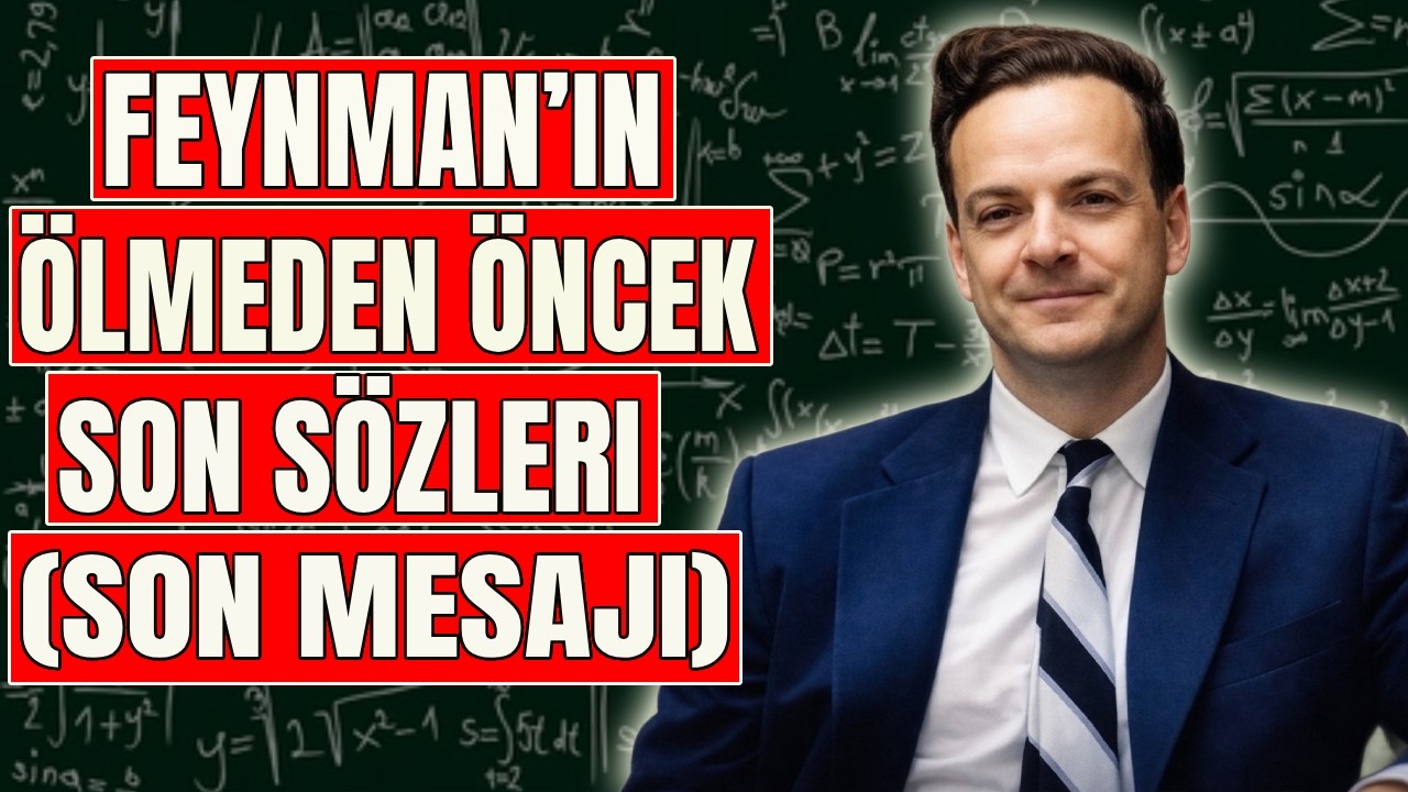 Feynman’ın Ölmeden Önceki Son Sözleri Son Mesajı/RICHARD FEYNMAN