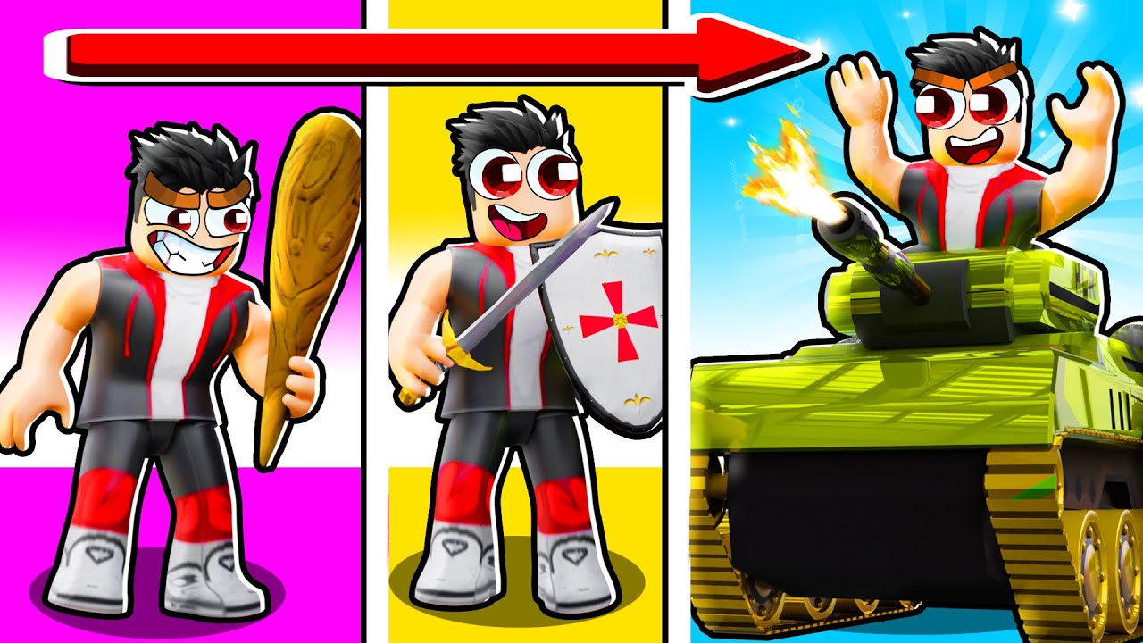 De ARMÉE de NOOB à ARMÉE de PRO dans ROBLOX !