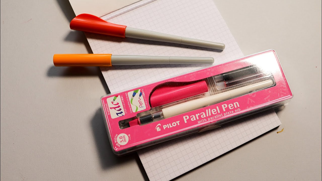 Pilot Parallel Pen 3.0 writing test