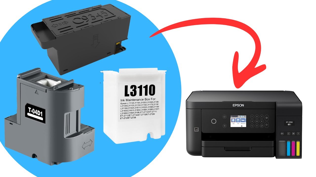 Полное руководство по обслуживанию блока Epson Eco Tank: что, когда и как заменять.