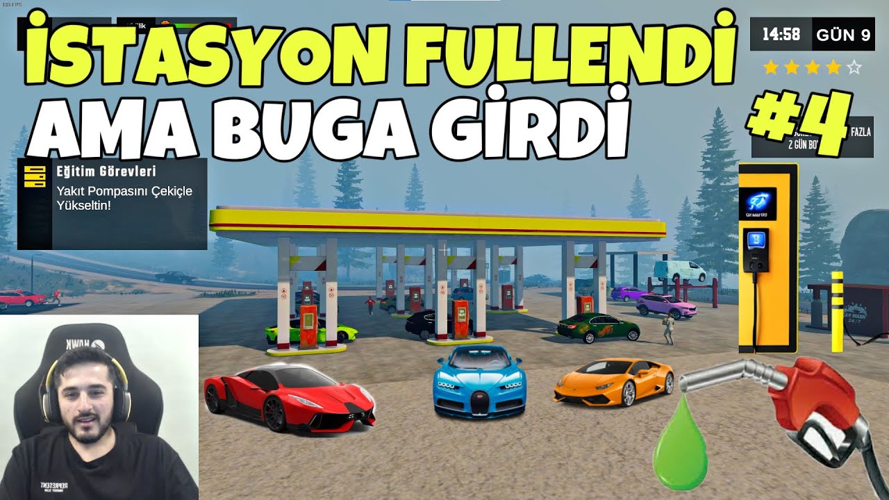 BANKADAN KREDİ ÇEKTİK BENZİN İSTASYONU FULLENDİ, TUVALET BUGA GİRDİ! PUMPING SIMILATOR 2