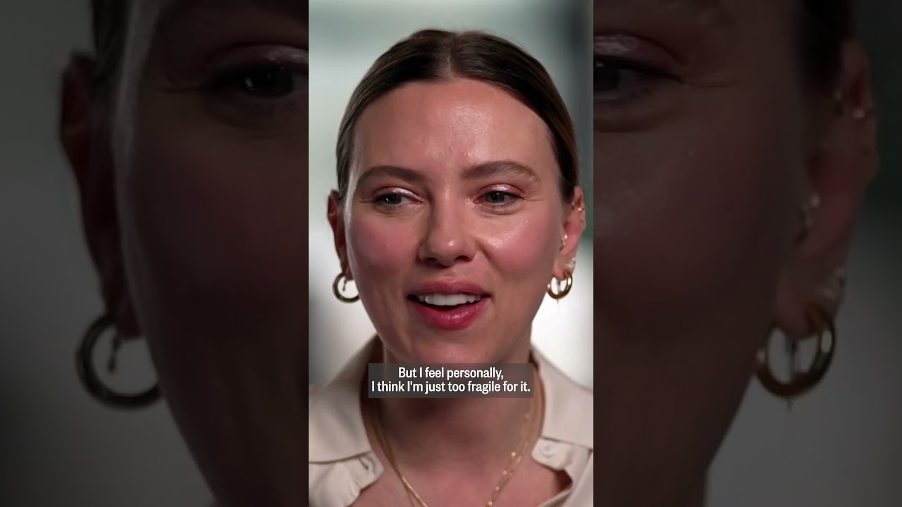 Scarlett Johansson explains why she's not on social media