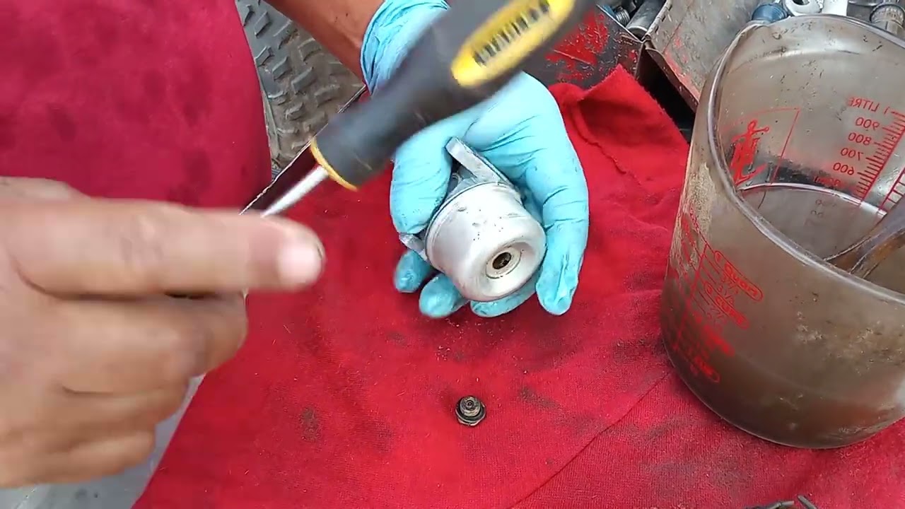 Cómo lavar el carburador de una CRAFTSMAN corta cesped.