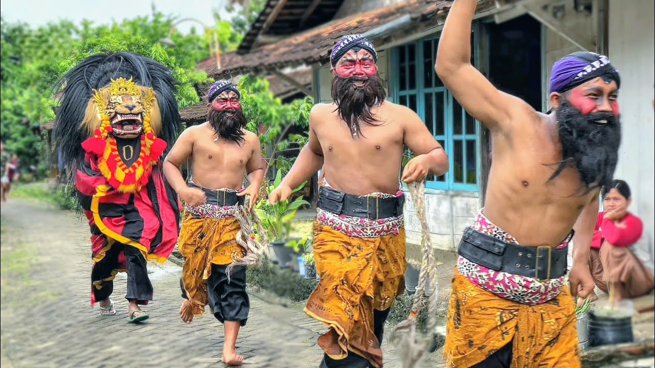 BARONGAN NGAMUK Lucu Banget !! Arak arakan Barongan Blora Laskar Mudho live Desa Kemiri