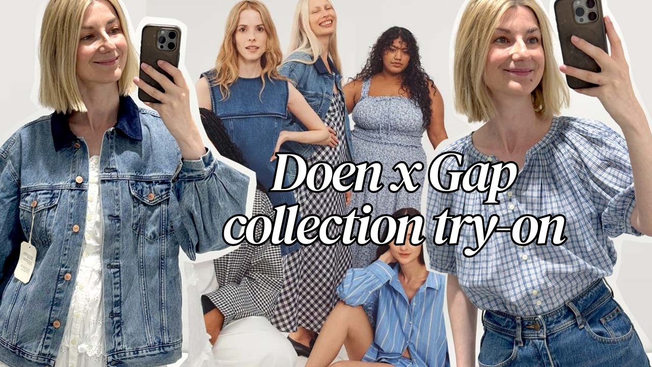 DOEN x GAP Collaboration Collection 2025 try-on review