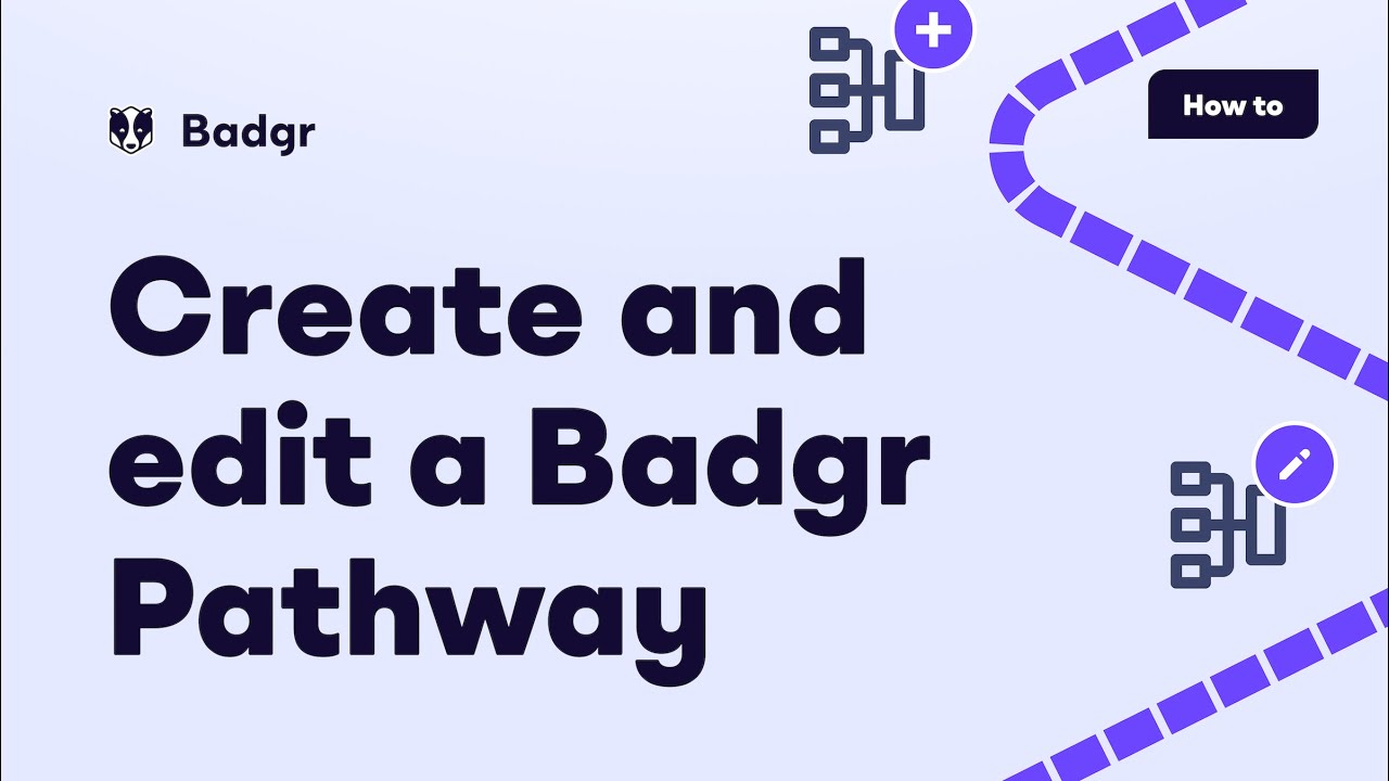 Create and edit a Badgr Pathway