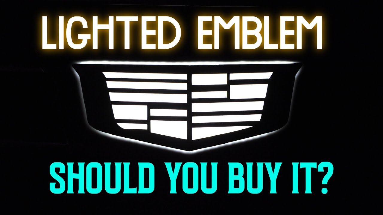 Cadillac LED Lighted Grill Animated Emblem Review (floatingcentercaps.com)