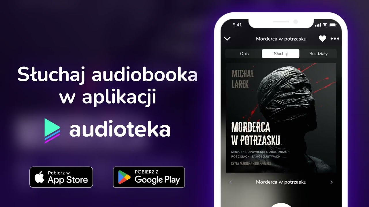 Morderca w potrzasku - audiobook |  Michał Larek (czyta Mariusz Bonaszewski)