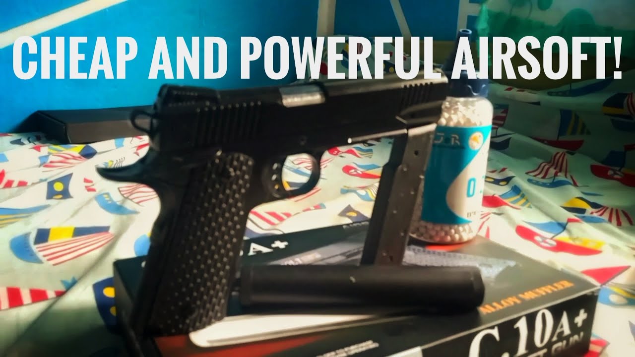 C10a+ Airsoft pistol Product Test and Review