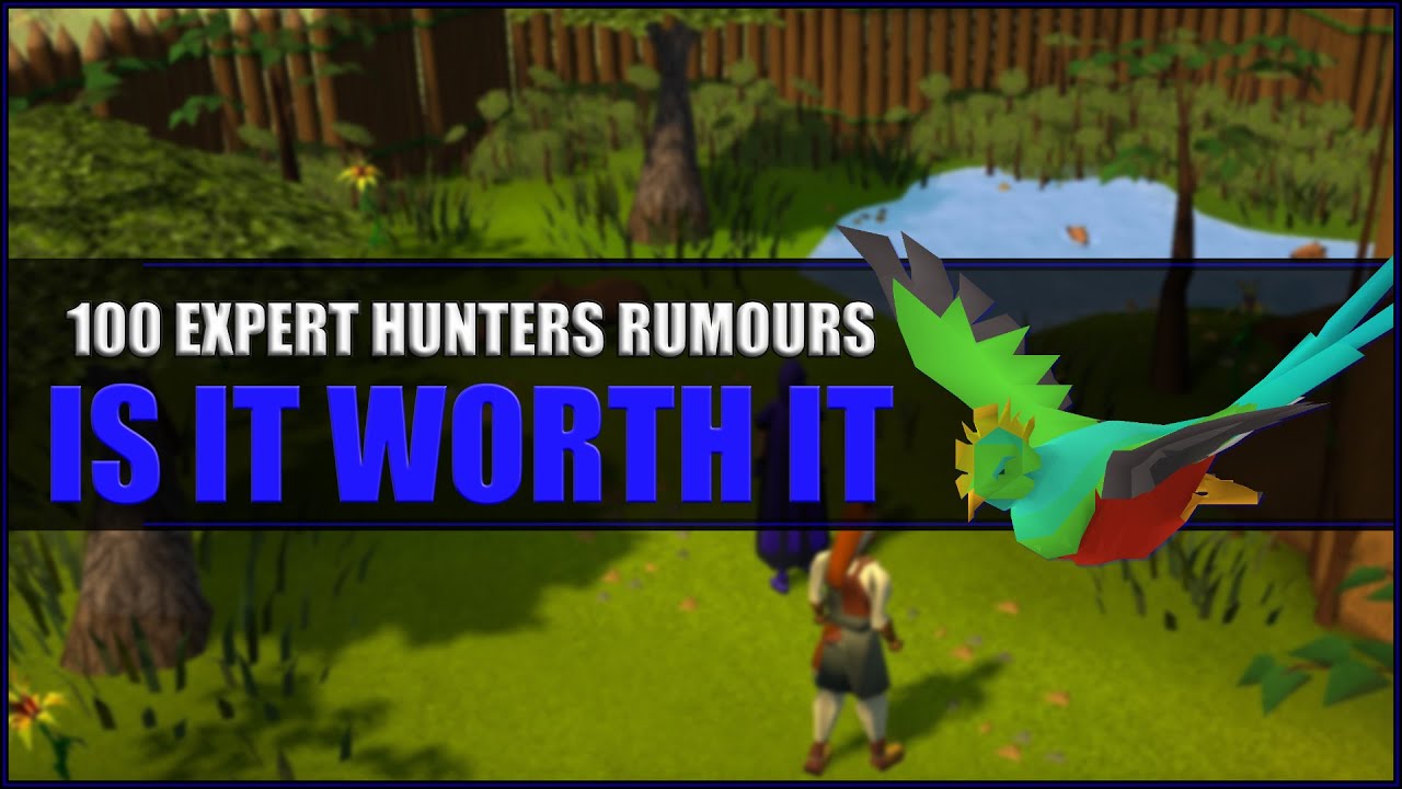 Loot From 100 Expert Hunters Rumours in OSRS