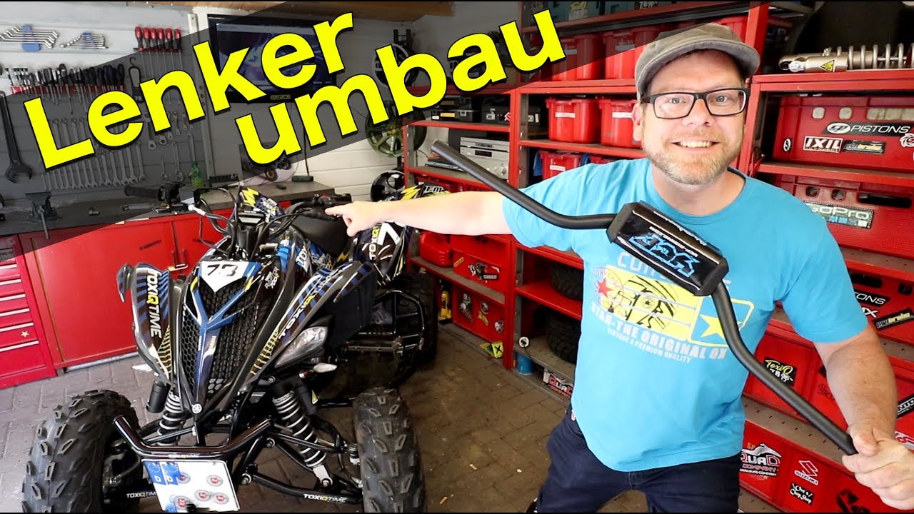Lenkerumbau auf Fatbar / Raptor 700 / ToxiQtime