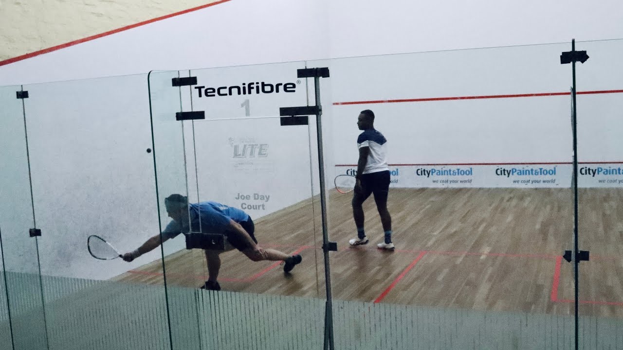 Freddie Bop vs Nana Owusu-Sekyere // Squash57 // 1st League // Port Elizabeth, South- Africa