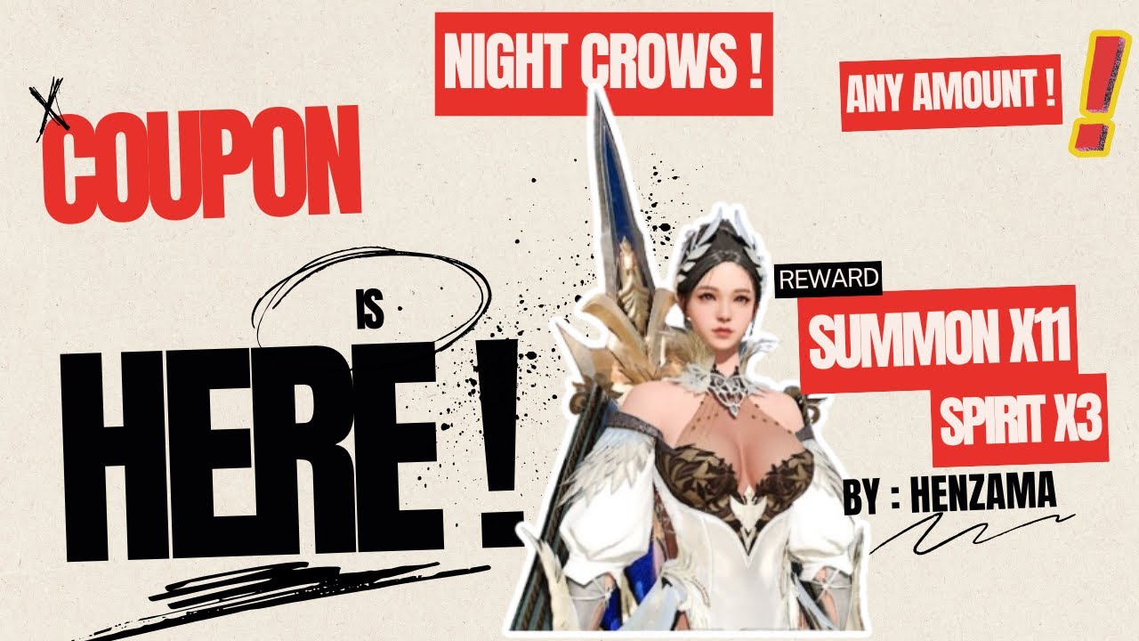 🔴LIVE: [NIGHT CROWS] - 2 COUPON PARTNER AVAILABLE ! DAILY GRIND | SEND YOUR SEEDS ~