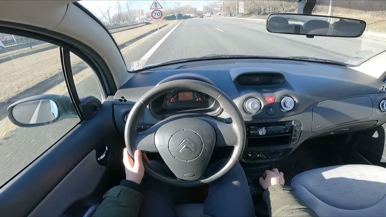 🔥 Citroën C3 1.1 i 60 2004 POV Driving HD 4K - (Moteur TU: PSA TU1JP) سيتروين