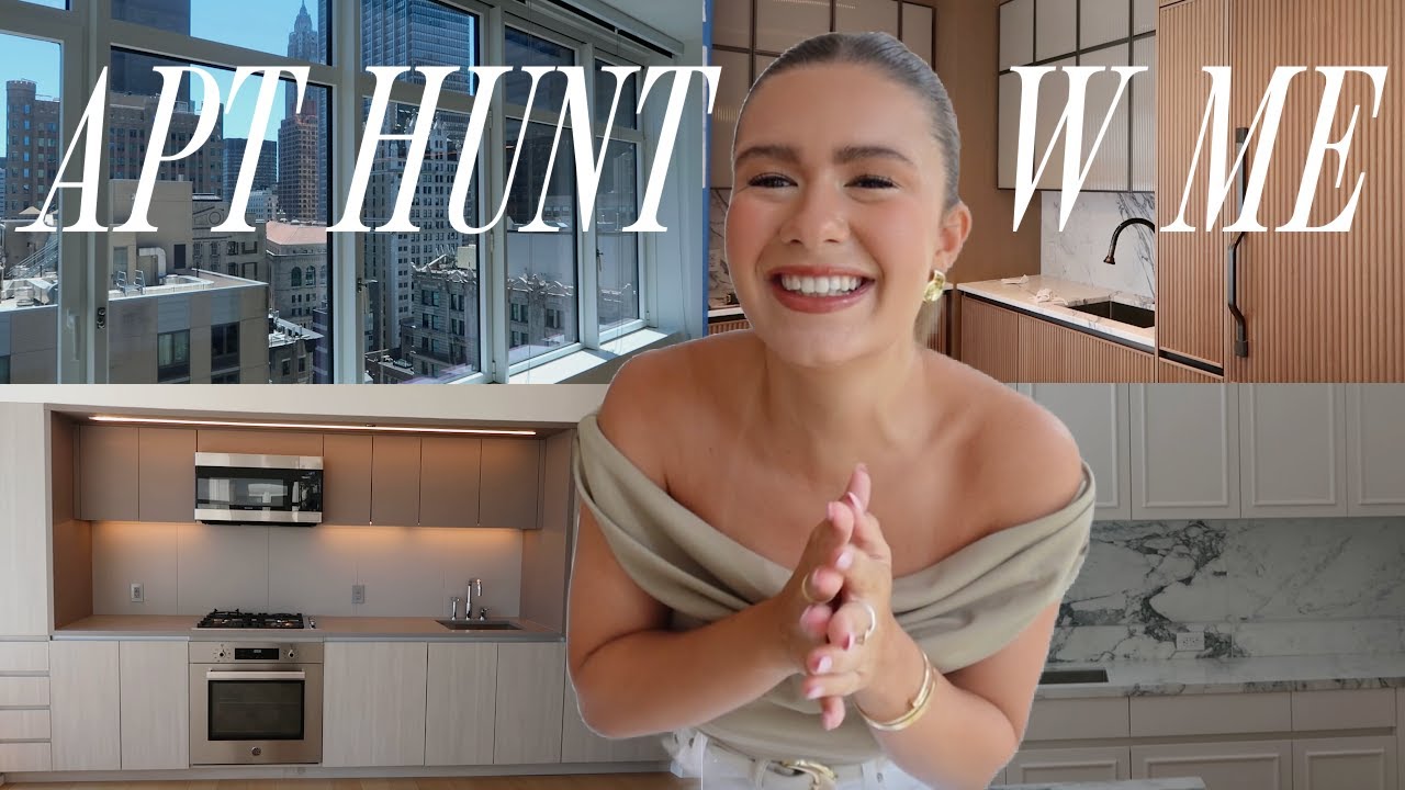 nyc apartment hunt: tour apartments with me
