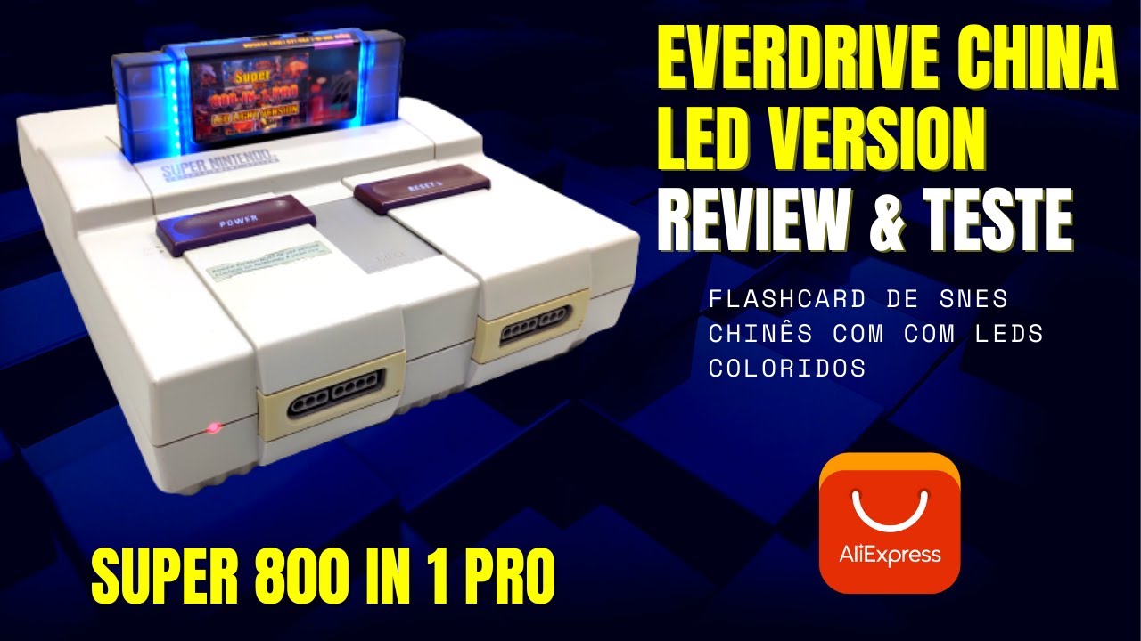 Novo Everdrive China de Super Nintendo 