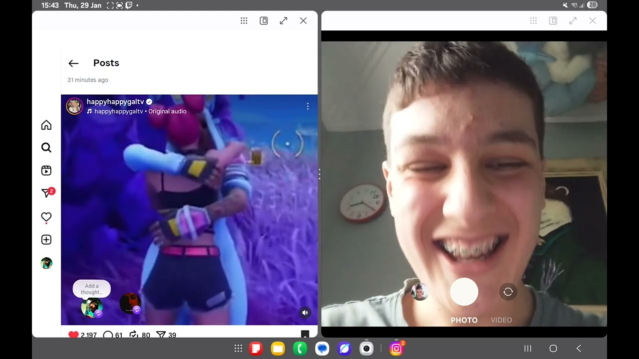 Omgggg happy happy gal killed this person She shouting help ppl we need proximity chat or something