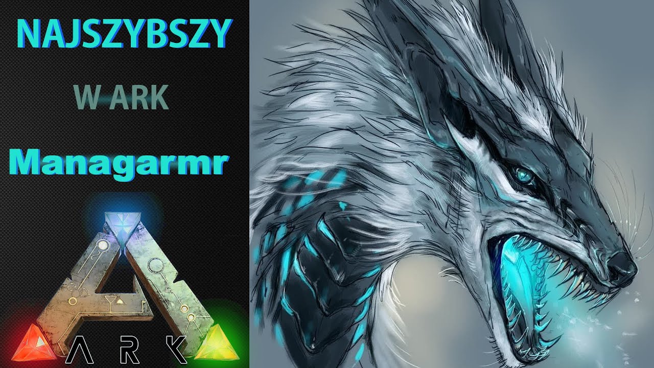 ARK: NAJSZYBSZY Dinek w Grze - Managarmr | ARK: Survival Evolved Poradnik PL