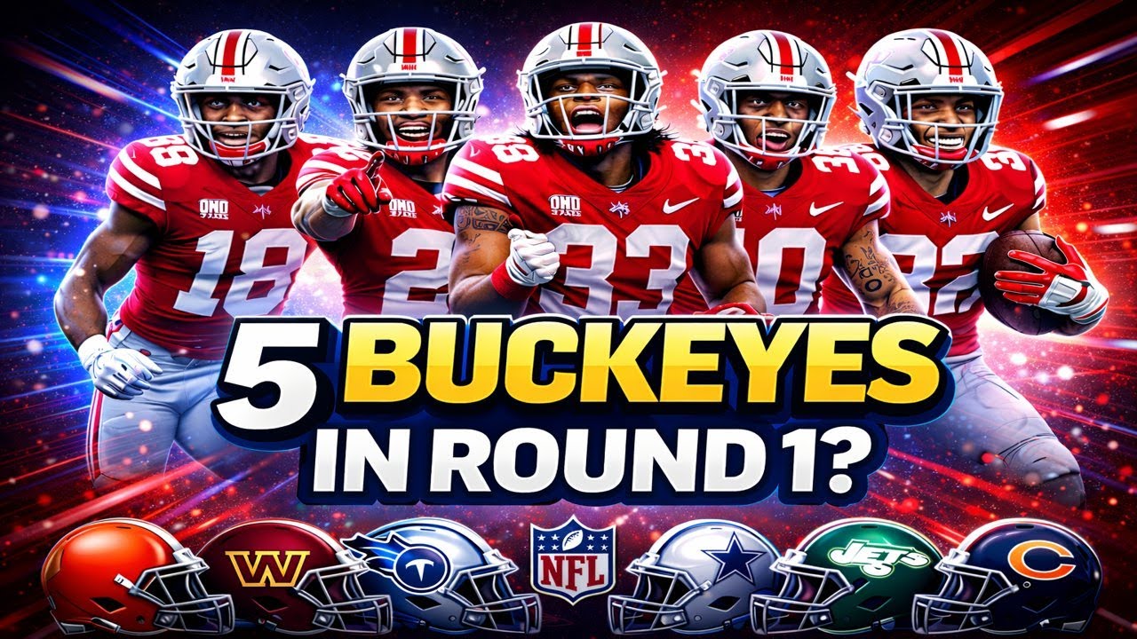5 Ohio State players in round 1?!?! Mock Draft 5 - 01/26/26
