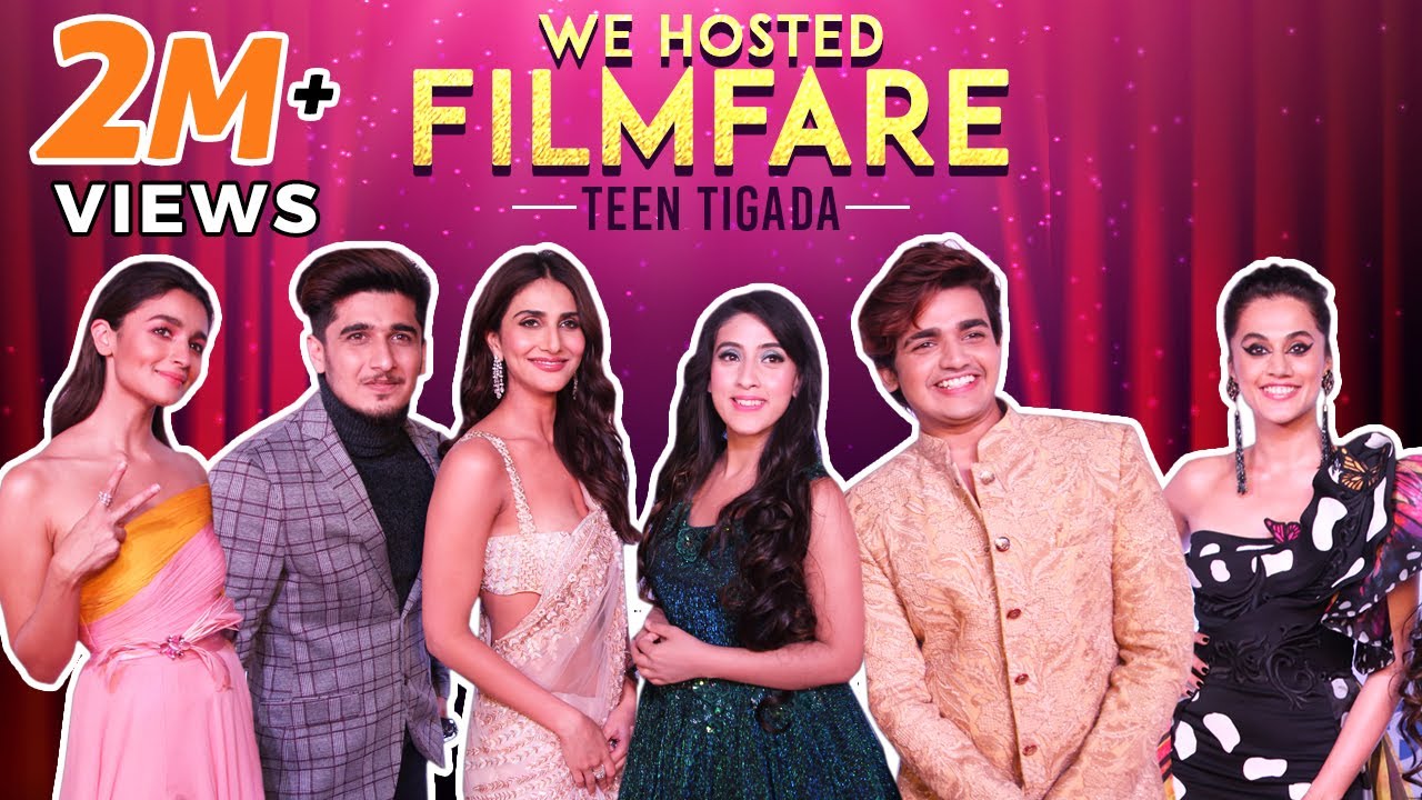 We Hosted Filmfare - Teentigada | Sameeksha Sud | Vishal Pandey | Bhavin Bhanushali