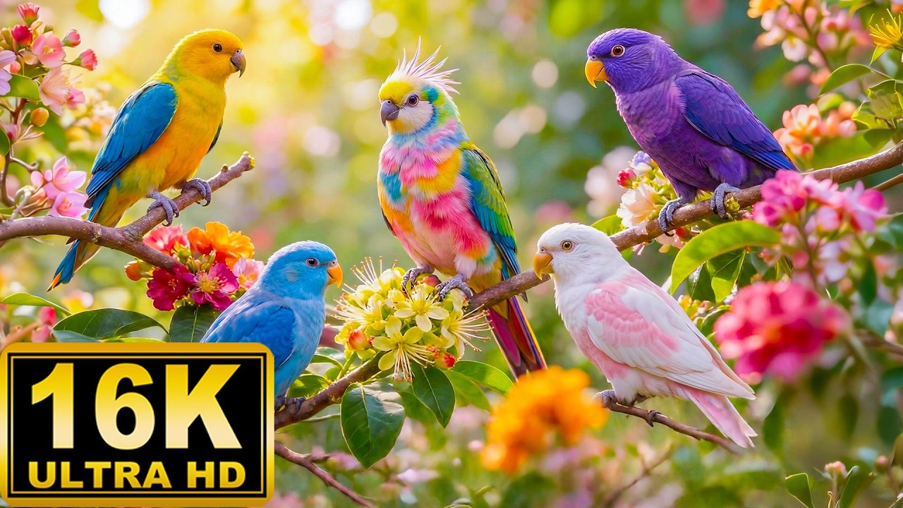Beautiful Spring Nature Sounds & Gentle Piano ~ Healing Music for Calm, Relaxation & Serenity🌼🌿