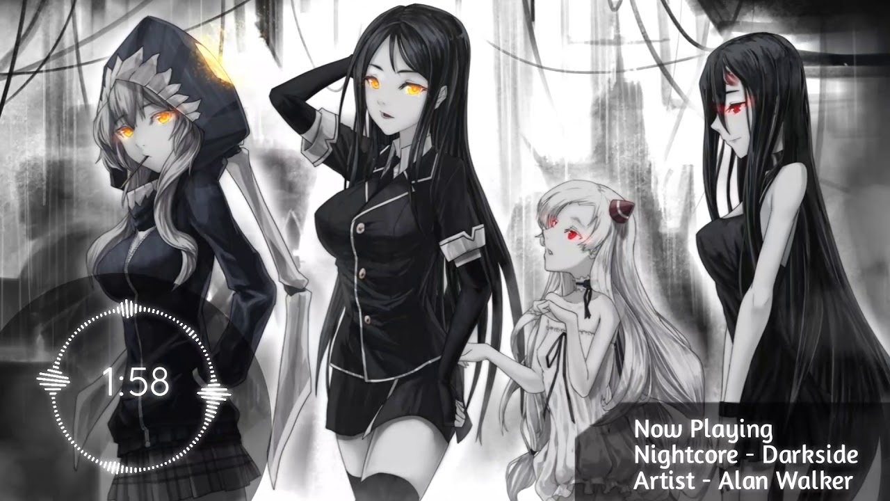 Darkside - (Alan Walker feat. Au/Ra and Tomine Harket) Nightcore