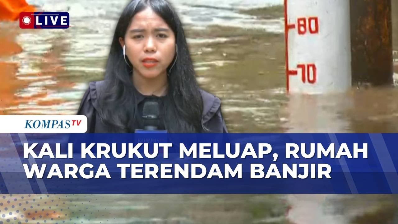 Terbaru! Banjir Cipete Utara Imbas Luapan Kali Krukut, Ketinggian Air Capai 70 CM | KOMPAS SIANG