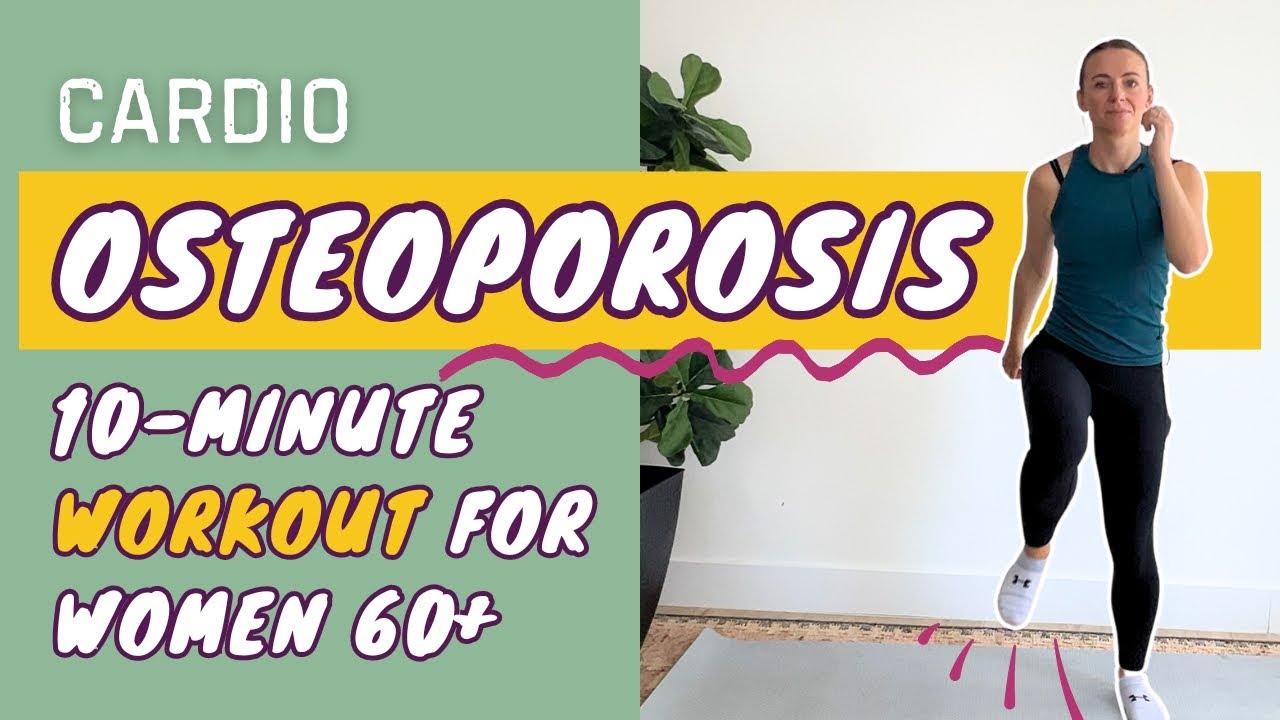 10-Minute Standing Cardio Workout for Osteoporosis | Bone Strengthening & Safe for Beginners