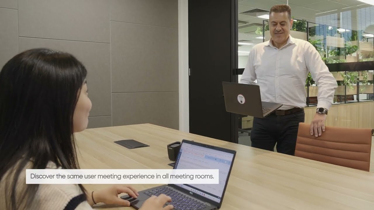 Welcome to Better Hybrid Meetings with ClickShare and ClearOne Solutions.