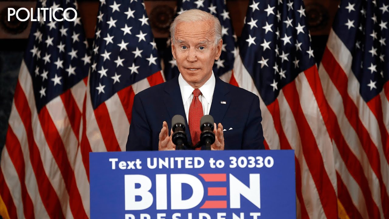 Biden delivers remarks on the civil unrest across the nation following the death of George Floyd