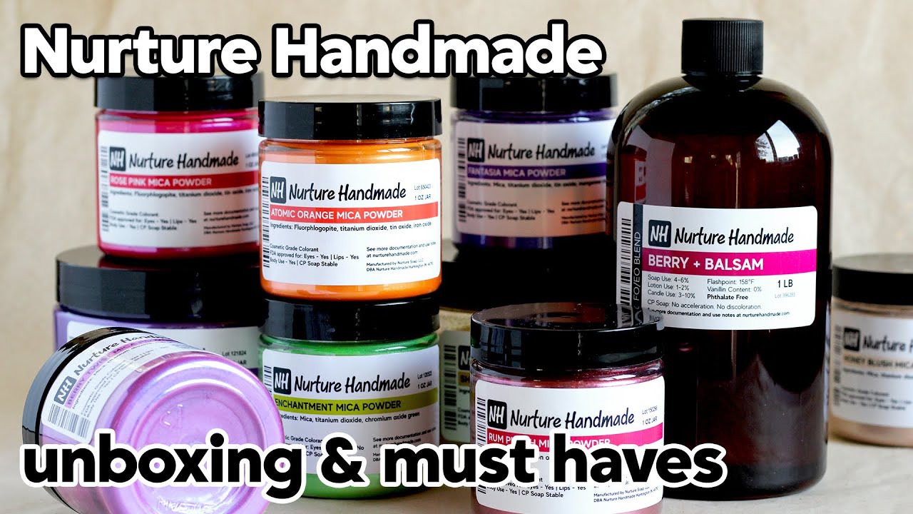 Nurture Handmade Unboxing and Must Haves! | MO River Soap