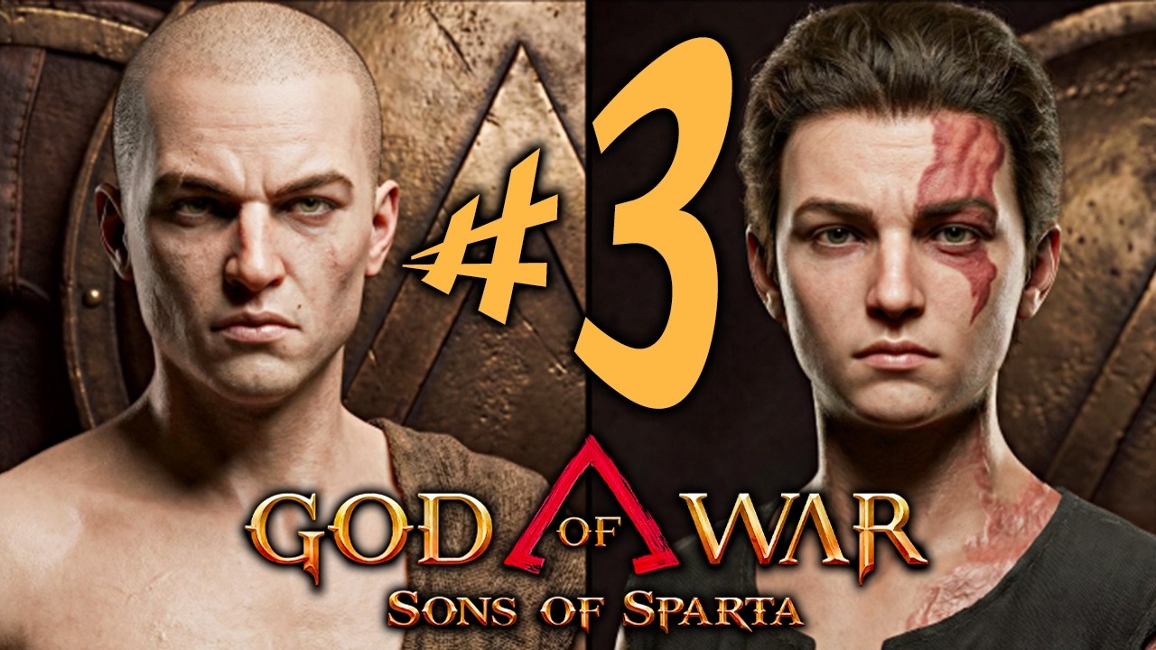 God of War Sons Of Sparta - Parte 3: Terror na Montanha!! [ PS5 Pro - Playthrough 4K ]