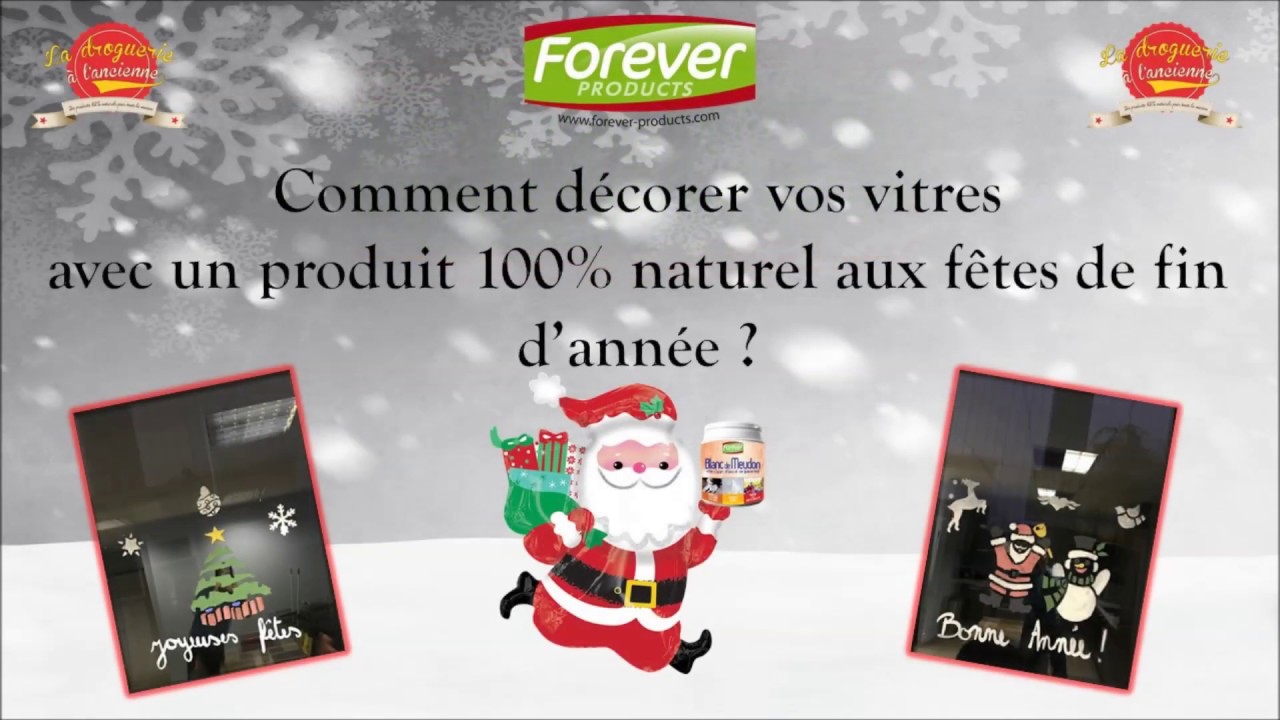 FOREVER PRODUCTS : Comment décorer vos vitres avec un produit 100% naturel ?