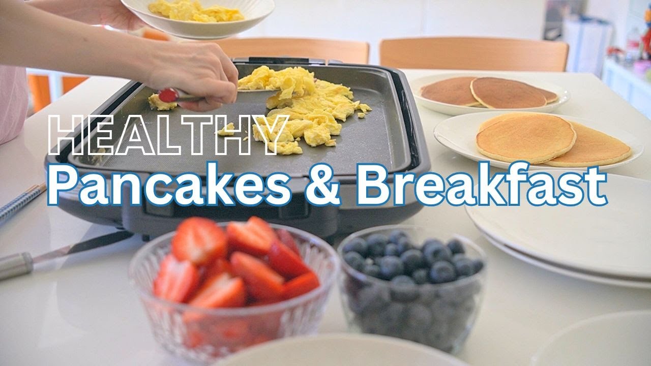 No-Fail Pancakes 🥞🍳 Full Breakfast With Zojirushi Griddle